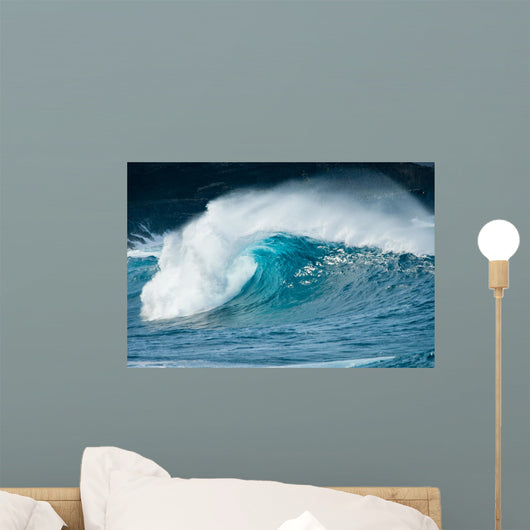 Close-up Beautiful Ocean Wave Wall Decal