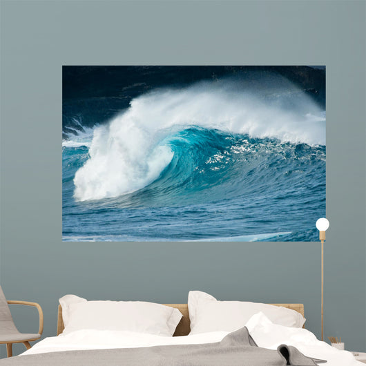 Close-up Beautiful Ocean Wave Wall Decal