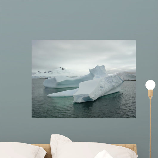 Antarctica Iceberg Wall Decal Design 2
