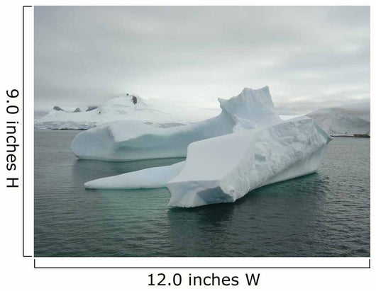 Antarctica Iceberg Wall Decal Design 2