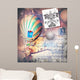 Steampunk and Old Fashioned Wall Decal Design 2