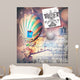 Steampunk and Old Fashioned Wall Decal Design 2