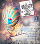 Steampunk and Old Fashioned Wall Decal Design 2