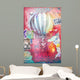 Steampunk and Old Fashioned Wall Decal Design 1