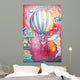 Steampunk and Old Fashioned Wall Decal Design 1