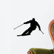 Skier Wall Decal