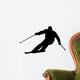 Skier Wall Decal