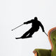 Skier Wall Decal