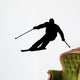 Skier Wall Decal