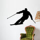 Skier Wall Decal
