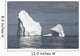 Antarctica Iceberg Wall Decal Design 1