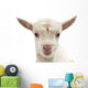 Small White Goat Wall Decal