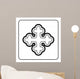 Cross Icon Traditional Religion Wall Decal