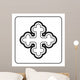 Cross Icon Traditional Religion Wall Decal