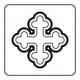 Cross Icon Traditional Religion Wall Decal