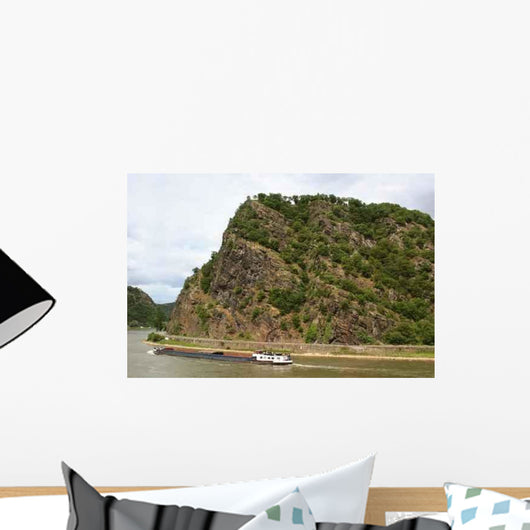 Legendary Lorelei Rock Middle-rhine Wall Decal
