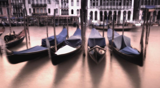 Gondolas Grand Canal Sunset Wall Decal