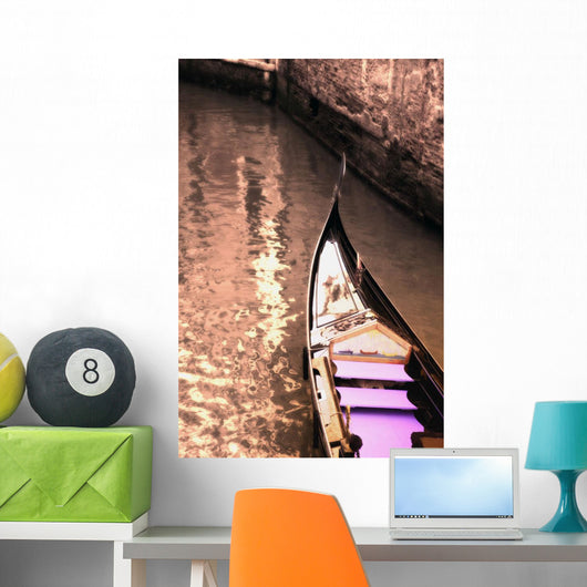 Gondola Canal Venice Italy Wall Decal