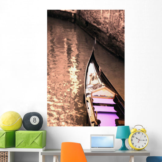 Gondola Canal Venice Italy Wall Decal