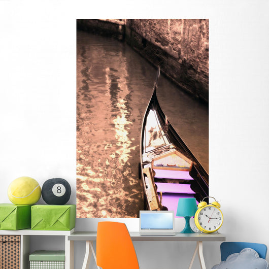 Gondola Canal Venice Italy Wall Decal