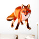 Red Fox Wall Decal