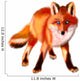 Red Fox Wall Decal