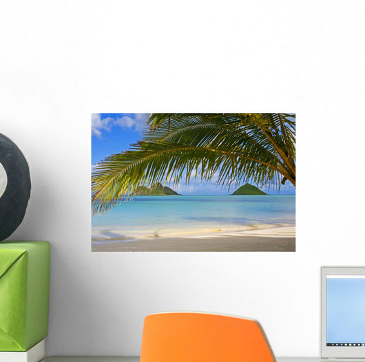 Mokulua Islands off Lanikai Wall Decal