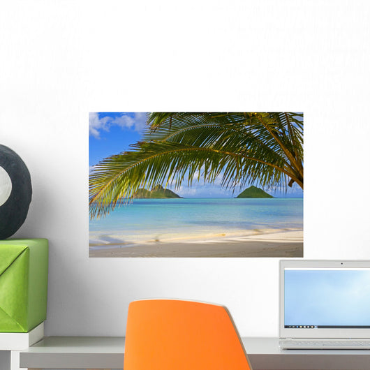 Mokulua Islands off Lanikai Wall Decal