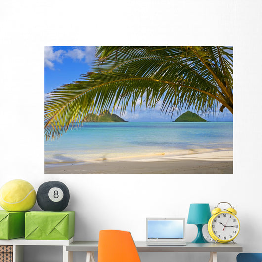 Mokulua Islands off Lanikai Wall Decal