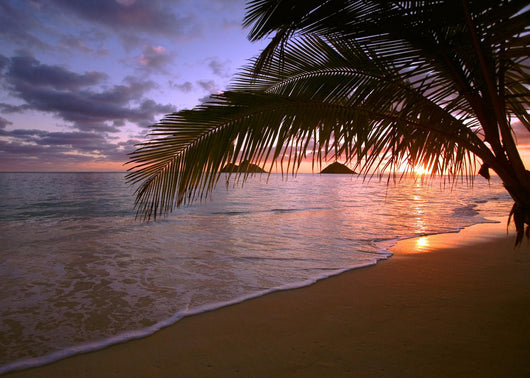 Sunrise Lanikai Beach Hawaii Wall Decal