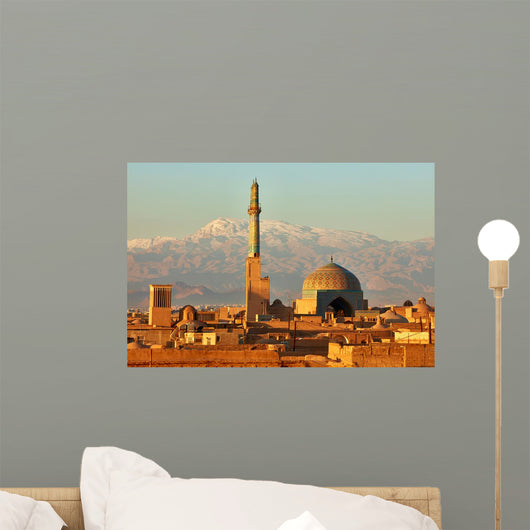 Ancient Persian City Yazd Wall Decal