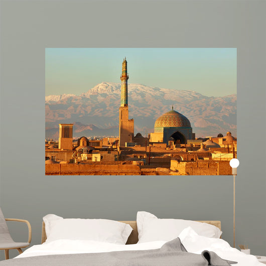 Ancient Persian City Yazd Wall Decal