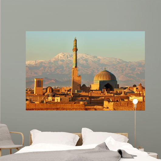 Ancient Persian City Yazd Wall Decal