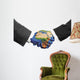 Two Hands Shaking White Wall Decal