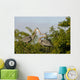 Pair Great Blue Herons Wall Decal