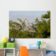 Pair Great Blue Herons Wall Decal