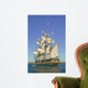 Tall Sailing Ship with Wall Decal