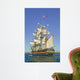 Tall Sailing Ship with Wall Decal