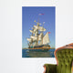 Tall Sailing Ship with Wall Decal