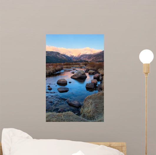 Thompson River Rocky Mountains Wall Decal