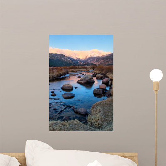 Thompson River Rocky Mountains Wall Decal