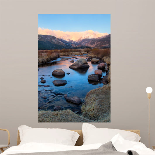 Thompson River Rocky Mountains Wall Decal