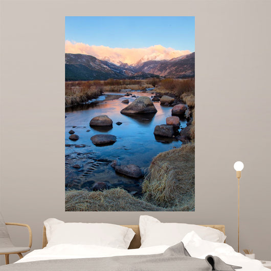 Thompson River Rocky Mountains Wall Decal