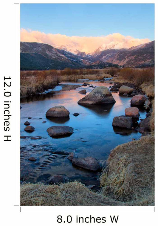 Thompson River Rocky Mountains Wall Decal