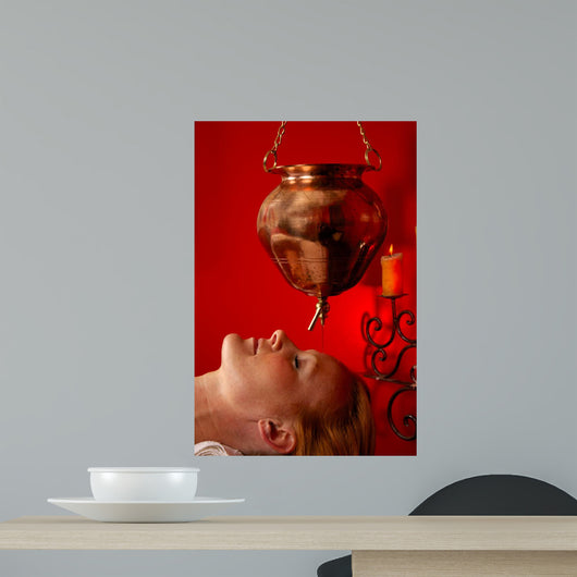 Spa Herbal Oil Treatment Wall Decal
