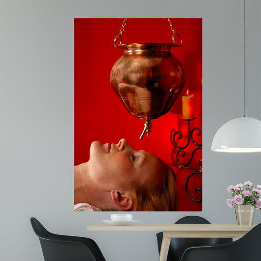Spa Herbal Oil Treatment Wall Decal