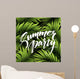 Summer Party Pster with Wall Decal