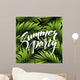 Summer Party Pster with Wall Decal