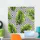 Tropical Palm Leaves Seamless Wall Decal