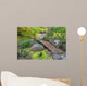 Bamboo Foot Bridge over Wall Decal